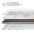 Taupe Marble MacBook Pro 14in (2021-24) Case plus Skin